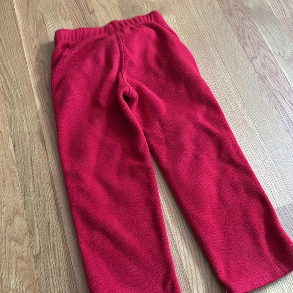 4T Gymboree Red Fleece Sweatpants